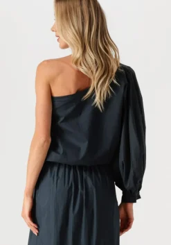 blauwe by-bar blouses bella poplin blouse