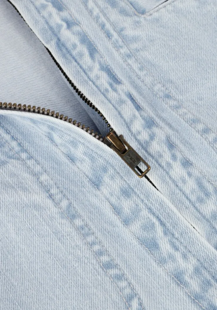 blauwe by-bar jumpsuit louise denim suyit