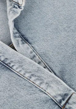 blauwe by-bar mini jurk flynt denim dress