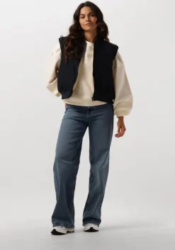 blauwe by-bar straight leg jeans lina mj pant