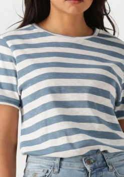 blauwe by-bar t-shirt hope big stripe top