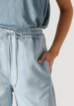 blauwe by-bar wide jeans jeff denim pant