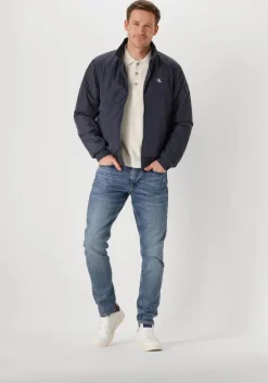 blauwe calvin klein jack padded harrington