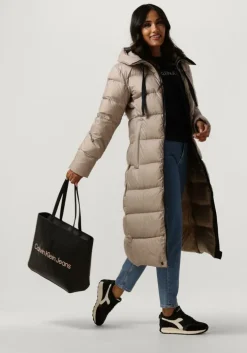 blauwe calvin klein mom jeans mom jean