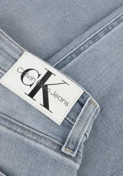 blauwe calvin klein skinny jeans high rise skinny