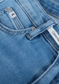 blauwe calvin klein skinny jeans mid rise skinny