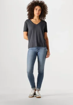 blauwe calvin klein skinny jeans high rise skinny