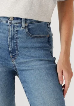 blauwe calvin klein slim fit jeans hgh rs sknny ankl