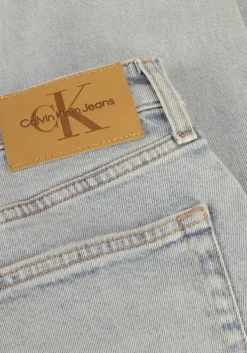 blauwe calvin klein slim fit jeans slim taper