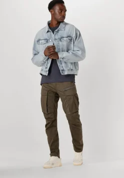 blauwe calvin klein spijkerjas relaxed denim jacket