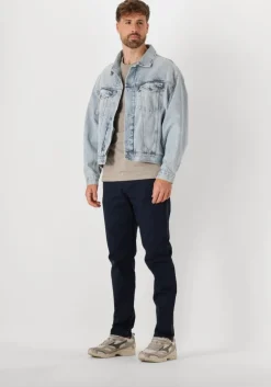blauwe calvin klein spijkerjas relaxed denim jacket