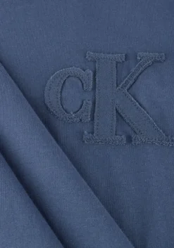 blauwe calvin klein t-shirt ck applique tee