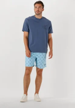 blauwe calvin klein t-shirt ck applique tee