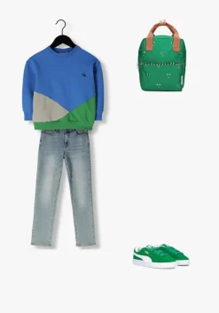 blauwe carlijnq sweater basic-sweater