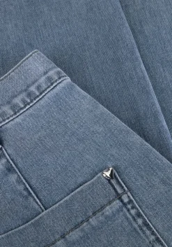 blauwe caroline biss straight leg jeans 4500