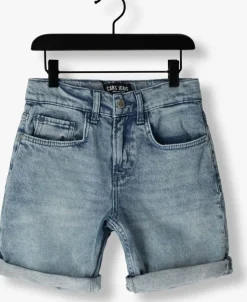 blauwe cars jeans shorts warden