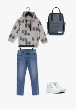 blauwe cars jeans slim fit jeans kids prinze