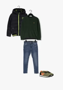 blauwe cars jeans slim fit jeans kids prinze