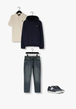 blauwe cars jeans straight leg jeans balboa