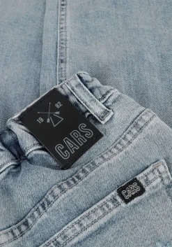 blauwe cars jeans straight leg jeans bry damage