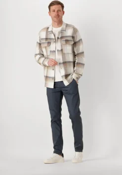 blauwe cast iron chino riser chino stretch