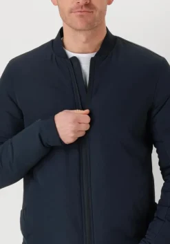 blauwe cast iron jack bomber jacket throttle barker