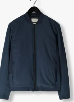 blauwe cast iron jack bomber jacket throttle barker