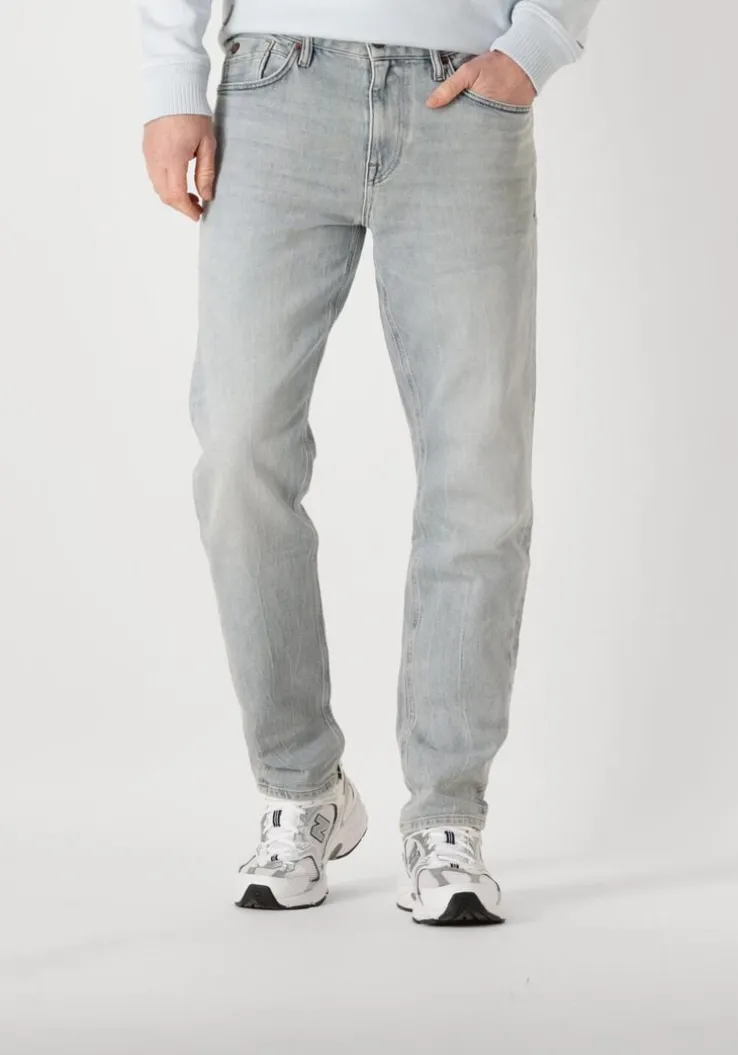 blauwe cast iron straight leg jeans valver regular urban outcast indigo