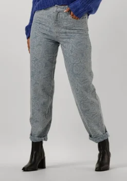 blauwe catwalk junkie barrel jeans barrel fit jeans