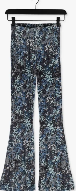 blauwe catwalk junkie pantalon tr cloudy leaves