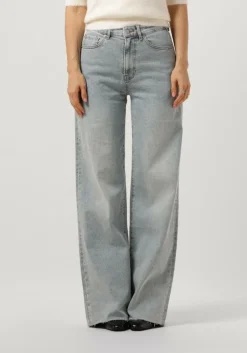 blauwe catwalk junkie wide jeans loose fit jeans