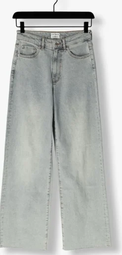 blauwe catwalk junkie wide jeans loose fit jeans