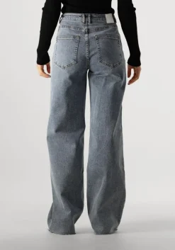 blauwe catwalk junkie wide jeans loose fit jeans