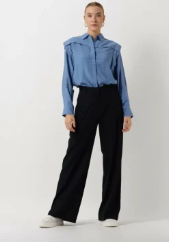 blauwe catwalk junkie wijde broek tr zoey