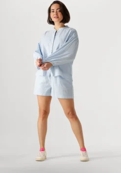 blauwe circle of trust korte broek gaby short stripe