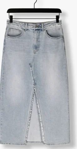 blauwe circle of trust maxirok kae skirt