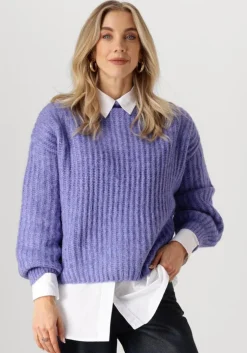 blauwe circle of trust trui joelle knit