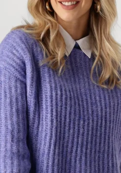 blauwe circle of trust trui joelle knit