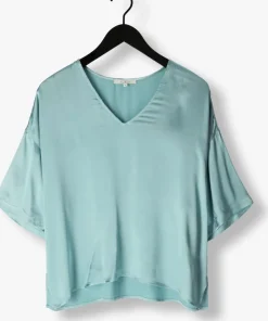 blauwe circle of trust t-shirt parker top