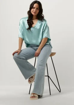 blauwe circle of trust t-shirt parker top