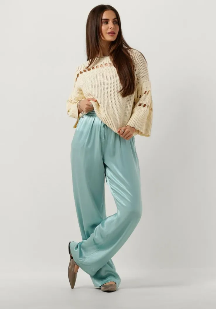blauwe circle of trust wijde broek lyndi pants