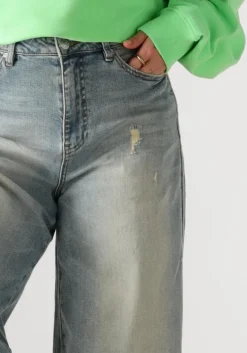 blauwe circle of trust wide jeans harley dnm