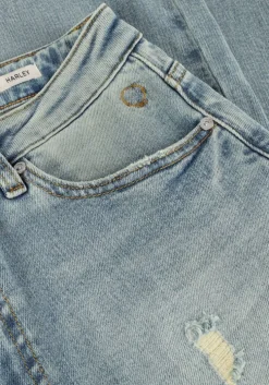 blauwe circle of trust wide jeans harley dnm