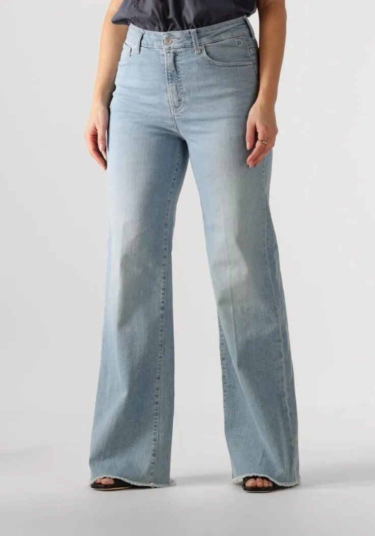 blauwe circle of trust wide jeans marlow dnm