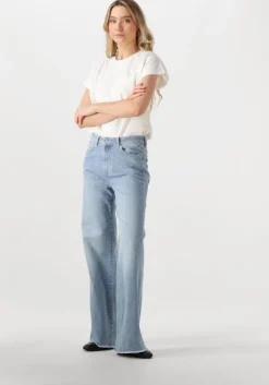 blauwe circle of trust wide jeans marlow dnm