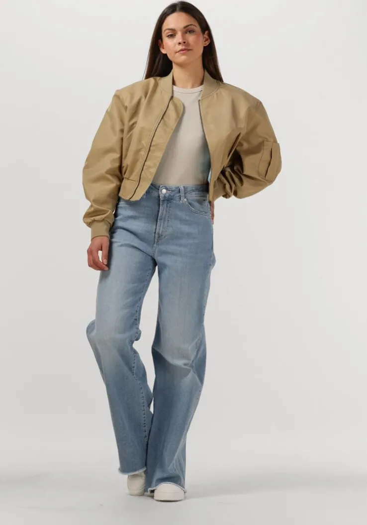 blauwe circle of trust wide jeans marlow dnm