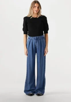 blauwe circle of trust wide jeans lori wide leg dnm