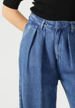 blauwe circle of trust wide jeans lori wide leg dnm