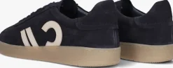 blauwe clay lage sneakers cl124h521
