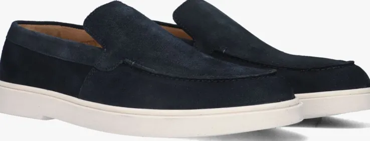 blauwe clay loafers lpliam